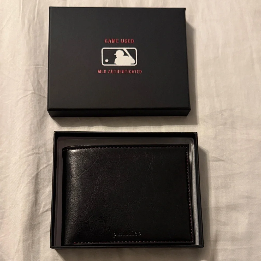 MLB Authenticated Black and Red Game Box